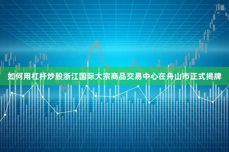 如何用杠杆炒股浙江国际大宗商品交易中心在舟山市正式揭牌