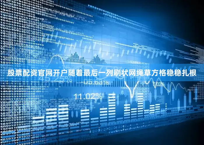 股票配资官网开户随着最后一列刷状网绳草方格稳稳扎根