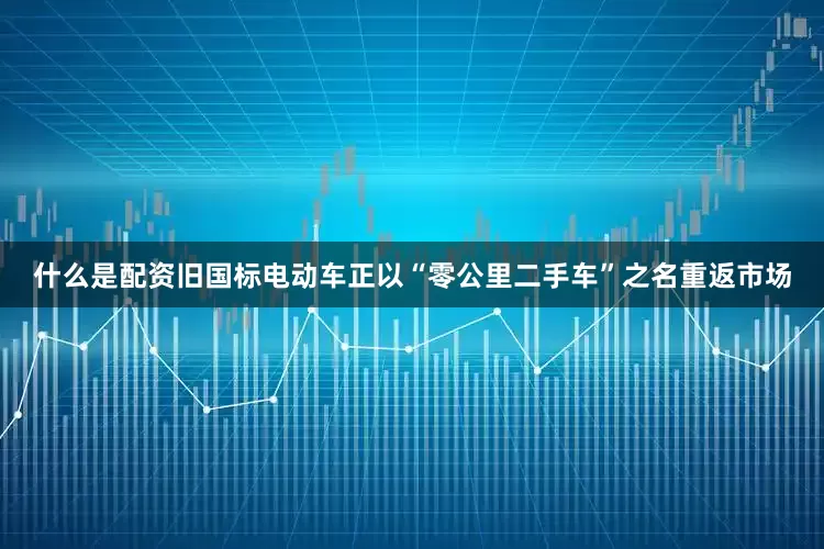 什么是配资旧国标电动车正以“零公里二手车”之名重返市场